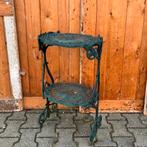 Tuintafeltje gietijzer groen 72,5 cm hoog 42,5 cm breed, Tuin en Terras, Tuintafels, Ophalen, Gebruikt, Ovaal, Metaal