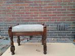 Vintage voetenbankje, Ophalen, Gebruikt, Hout