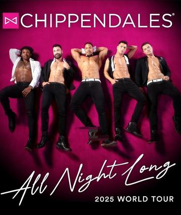 2 Tickets Chippendales beschikbaar voor biedingen