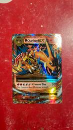 Mega charizard ex, Ophalen of Verzenden, Losse kaart, Zo goed als nieuw