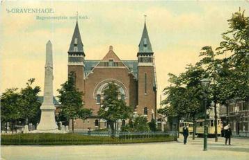 (301-102-017) Den Haag Regentesseplein met Kerk beschikbaar voor biedingen