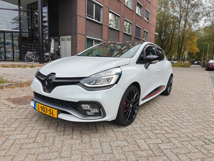 Renault Clio Turbo 200pk EDC S&S 2017 Wit, Auto's, Renault, Particulier, Clio, ABS, Adaptieve lichten, Airbags, Airconditioning