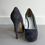 NIEUW: Grijze suède D&G pumps met platform - maat 36, Dolce & Gabbana, Pumps, Verzenden, Nieuw