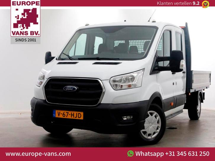 Ford Transit 350 2.0 TDCI 130pk L3H1 D.C. Trend Open Laadbak, Auto's, Bestelauto's, Bedrijf, Te koop, ABS, Airconditioning, Alarm