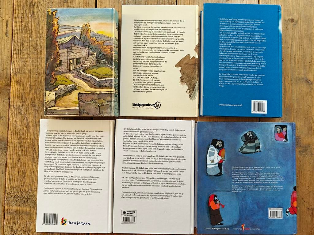 6 Kinderbijbels., Boeken, Ophalen of Verzenden, Zo goed als nieuw