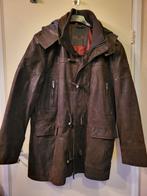 Leren jas, Ophalen, Bruin, Maat 56/58 (XL), Zo goed als nieuw