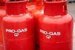 LEEG: PRO-GAS gasfles ca. 10,5 kg geldig tot 2035, Ophalen of Verzenden, Gebruikt