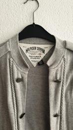 Grijze Hilfiger Denim Cardigan - Maat M, Maat 38/40 (M), Hilfiger Denim, Ophalen of Verzenden, Zo goed als nieuw