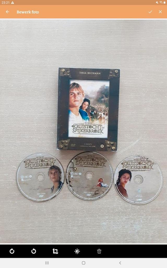 Film Kruistocht In Spijkerbroek 3discs Including Game, Cd's en Dvd's, Dvd's | Avontuur, Boxset, Vanaf 9 jaar, Ophalen of Verzenden