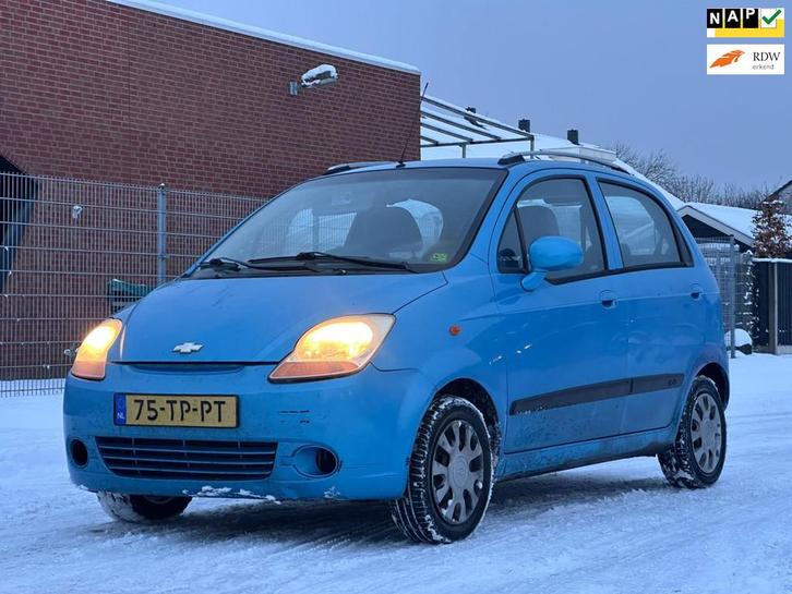 Chevrolet Matiz 1.0 Class Airco*NAP*Elektrische ramen*22-06-, Auto's, Chevrolet, Bedrijf, Te koop, Matiz, ABS, Airbags, Airconditioning
