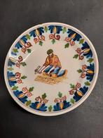 Makkum wandbord gesigneerd GB, Ophalen of Verzenden