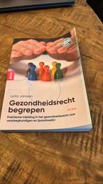 Lydia Janssen - Gezondheidsrecht begrepen, Nieuw, Ophalen of Verzenden, Lydia Janssen, Nederlands
