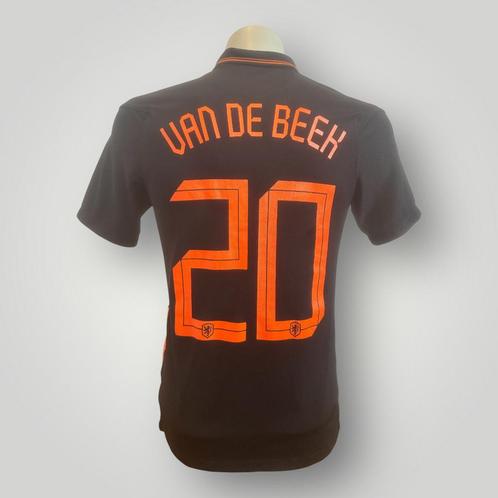 Nederland Uitshirt 2020 Van de Beek #20 Small |Voetbalshirt, Sport en Fitness, Voetbal, Zo goed als nieuw, Shirt, Ophalen of Verzenden