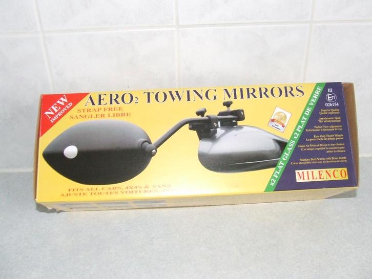 ***MILENCO CARAVAN SPIEGELS. ***, Caravans en Kamperen, Caravan accessoires, Zo goed als nieuw, Ophalen of Verzenden