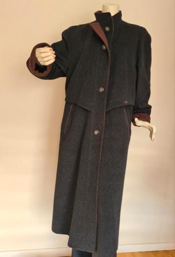 "KÄRNER" Loden mantel, donkergrijs. Mt.44. Nieuwstaat! beschikbaar voor biedingen