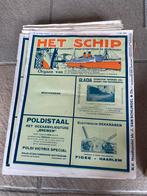 tijdschriften HET SCHIP uit 1927 1928 nautisch scheepvaart, Ophalen of Verzenden, 1920 tot 1940, Nederland, Tijdschrift
