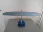 Vintage Matsushita Electric blauwe bureaulamp uit 1969, Ophalen, Gebruikt, Minder dan 30 watt, Overige typen