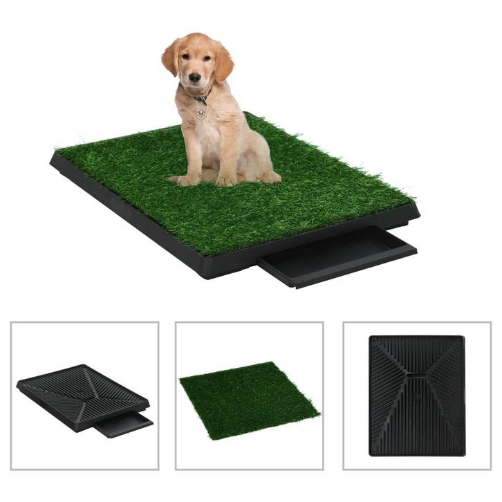 Kunstgras gras huisdierentoilet 63x50x7 cm GRATIS BEZORGD, Dieren en Toebehoren, Honden-accessoires, Nieuw, Verzenden