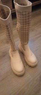 Dames laarsjes maat 37 super leuk !, Kleding | Dames, Schoenen, Ophalen of Verzenden, Zo goed als nieuw, Beige