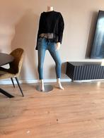 Zwarte Zara Trafaluc Top Maat S, Zwart, Ophalen of Verzenden, Zo goed als nieuw, Lange mouw