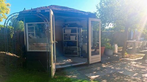 Tuinhuisje, Tuin en Terras, Tuinhuizen, Gebruikt, Hout, 250 tot 500 cm, 200 tot 400 cm, Ophalen