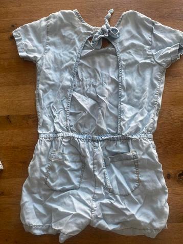 Shoeby Jumpsuit Maat 146-152 lichtblauw open rug beschikbaar voor biedingen