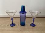 Tupperware cocktailshaker met twee cocktailglazen, Ophalen of Verzenden, Nieuw, Groen, Overige typen