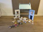 Poppenhuis incl meubels en poppetjes, Ophalen, Zo goed als nieuw, Poppenhuis
