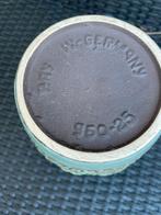 Vintage vaas groen blauw West Germany, Verzamelen, Retro, Ophalen, Overige typen