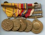 WO2/Korea US Navy Medal Bar (AD, AP, VM, OM, UNK), Verzamelen, Ophalen of Verzenden, Marine, Amerika, Lintje, Medaille of Wings
