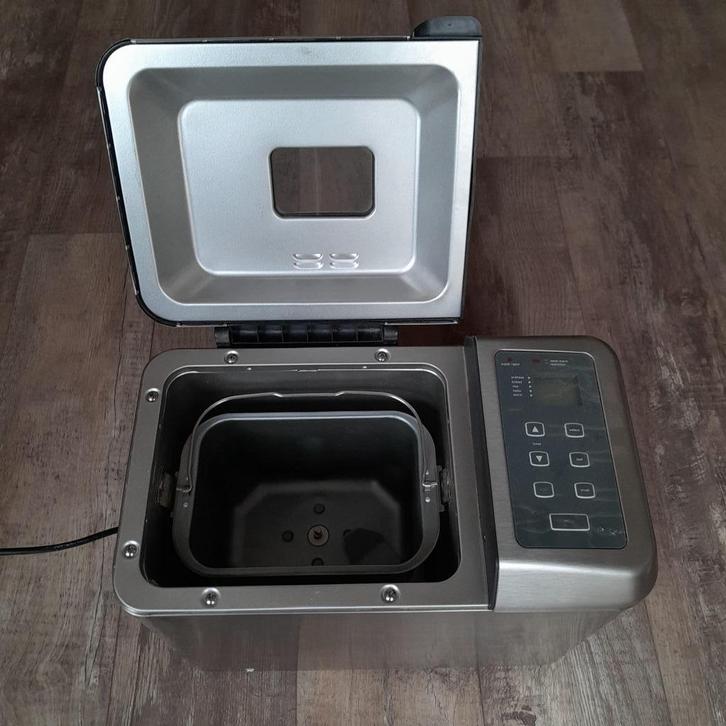 broodmachine RVS, Witgoed en Apparatuur, Broodbakmachines, Zo goed als nieuw, Met timer, Kijkvenster, Ophalen