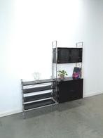 Set Deens design Denka modulaire kast en stellingkast, Overige houtsoorten, Ophalen of Verzenden, Minder dan 150 cm, 150 tot 200 cm