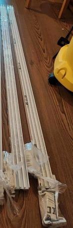 IKEA VIDGA Curtain rail / Gordijnrail 140cm  - 2 st., Huis en Inrichting, 100 tot 150 cm, Wit, Ophalen of Verzenden, Zo goed als nieuw