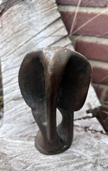 Bronzen Olifant Beeldje - Atelier Totem beschikbaar voor biedingen