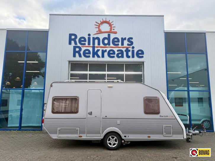 Kip Starline 47 TDB Special, Caravans en Kamperen, Caravans, Bedrijf, tot en met 4, 1000 - 1250 kg, Rondzit, Kip, Frans bed, Overige typen