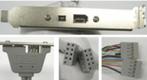 Firewire 1394a x2 op bracket GiFirewire 1394a x2 op bracket, Ophalen, Nieuw