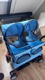 Nieuwe Dubbele Huisdierbuggy – Nooit Gebruikt!, Dieren en Toebehoren, Ophalen, Nieuw