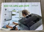Noodstroomvoeding / UPS met AVR, 650 VA (nieuw in doos), Nieuw, Ophalen of Verzenden