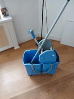 Moppen dewijl met emmer, Huis en Inrichting, Ophalen, Dweilemmer, -bak, of -wagen