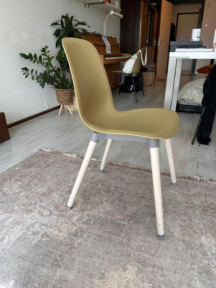 Leuke frisse eetkamerstoelen ikea - Lidås/Leifarne- 6 stuks, Huis en Inrichting, Stoelen, Zo goed als nieuw, Vijf, Zes of meer stoelen