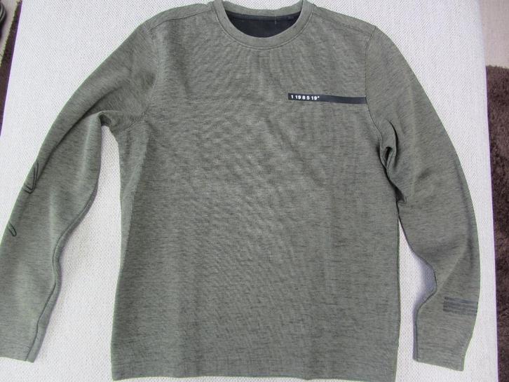 Trui Ashes groen / Daz (Sting) zwart maat S, Kleding | Heren, Truien en Vesten, Zo goed als nieuw, Maat 46 (S) of kleiner, Groen