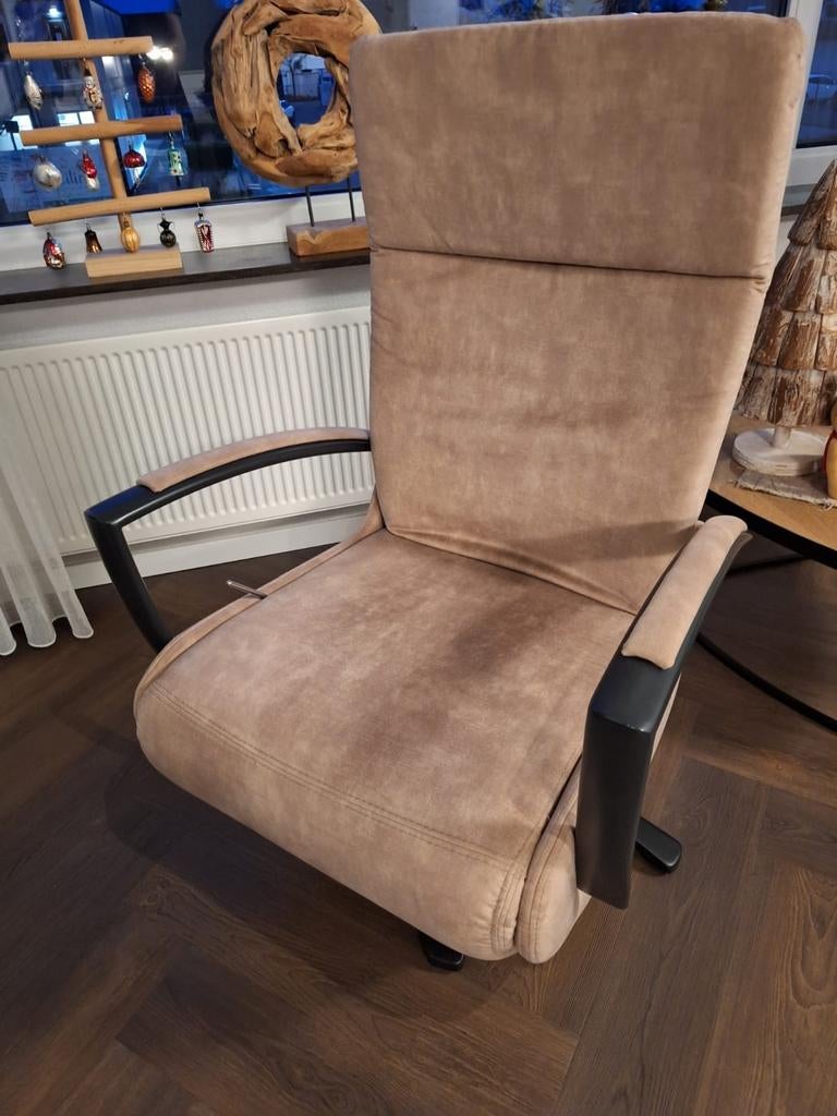 Relax fauteuil, Huis en Inrichting, Fauteuils, Ophalen, Minder dan 75 cm, Zo goed als nieuw, Stof