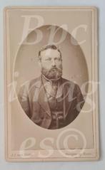 cdv man baard Bergen op Zoom 1880's, Gebruikt, Verzenden, Foto, Voor 1940