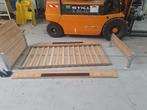 Bed, Ophalen, Gebruikt, 200 cm, Hout
