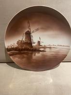 Porcelein Wand Bord windmolens Copeland & Sons, Ophalen