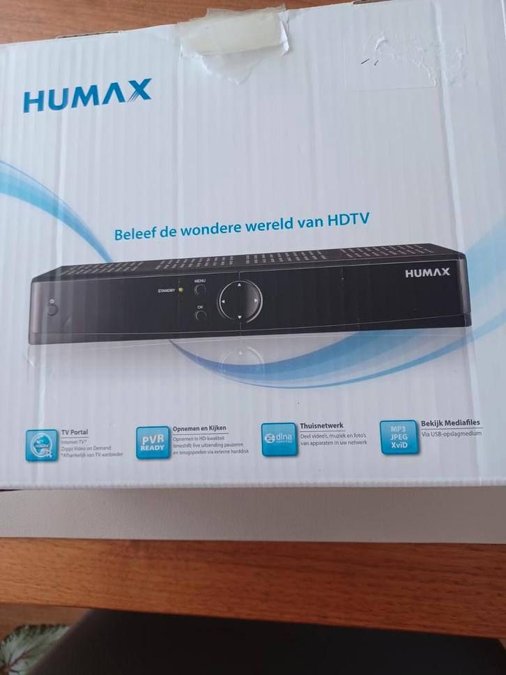 Humax IRHD-5300C Decoder, Audio, Tv en Foto, Decoders en Harddiskrecorders, Zo goed als nieuw, Decoder, Ophalen of Verzenden