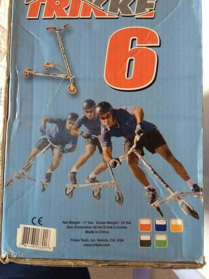 Step. Trikke 6 driewieler step Nieuw!, Fietsen en Brommers, Steps, Nieuw, Overige typen, Ophalen of Verzenden