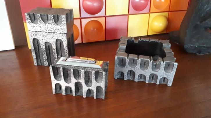 Brutalist rokersset, vermoedelijk Ceysens, Antiek en Kunst, Kunst | Designobjecten, Ophalen of Verzenden