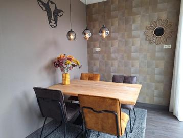 Mooie solide eettafel beschikbaar voor biedingen