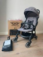 Hamilton by Yoop | X1 Magicfold buggy grey + flightbag, Ophalen of Verzenden, Gebruikt, Overige merken, Verstelbare rugleuning